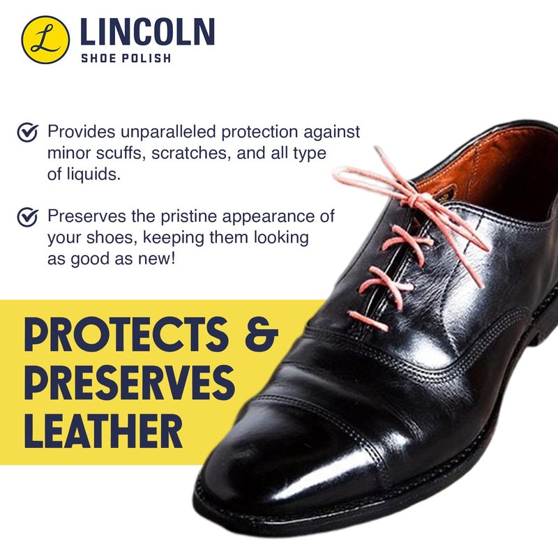 Lincoln Shoe Polish Wax - 2-1/8 oz | Made in USA Since 1925 - Blue - Image 5