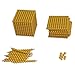 Kghios Montessori Math Beads Materials Thousand Cube Decimal System Bank Game Handson Math Manipulative for Kids Teach Number Concepts Place Value and Measurement Math Learning Tools for Kids - Image 3