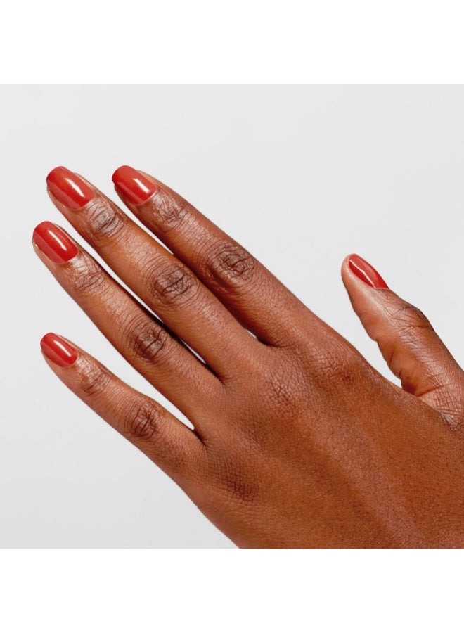 OPI Infinite Shine Knock Em Red 15ml - Image 4