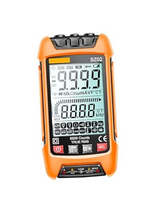 Digital Multimeter with Large LCD Screen Multimeter AC DC Voltage Current Resistance Tester - Image 1