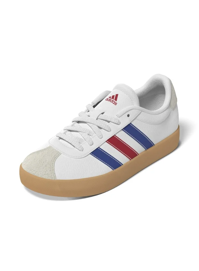 Adidas Adidas Vl Court 3.0 K U White Sportswear Shoes For Kids