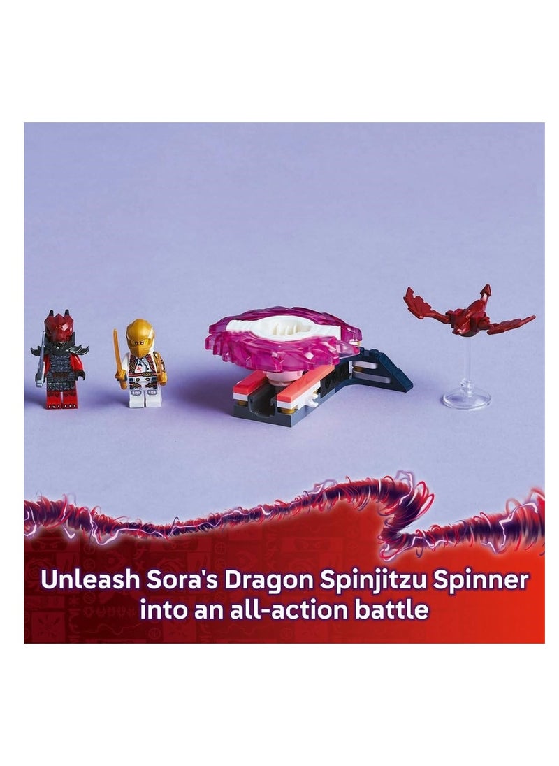 LEGO Ninjago Sora's Dragon Spinjitzu Spinner - Building Set 71824