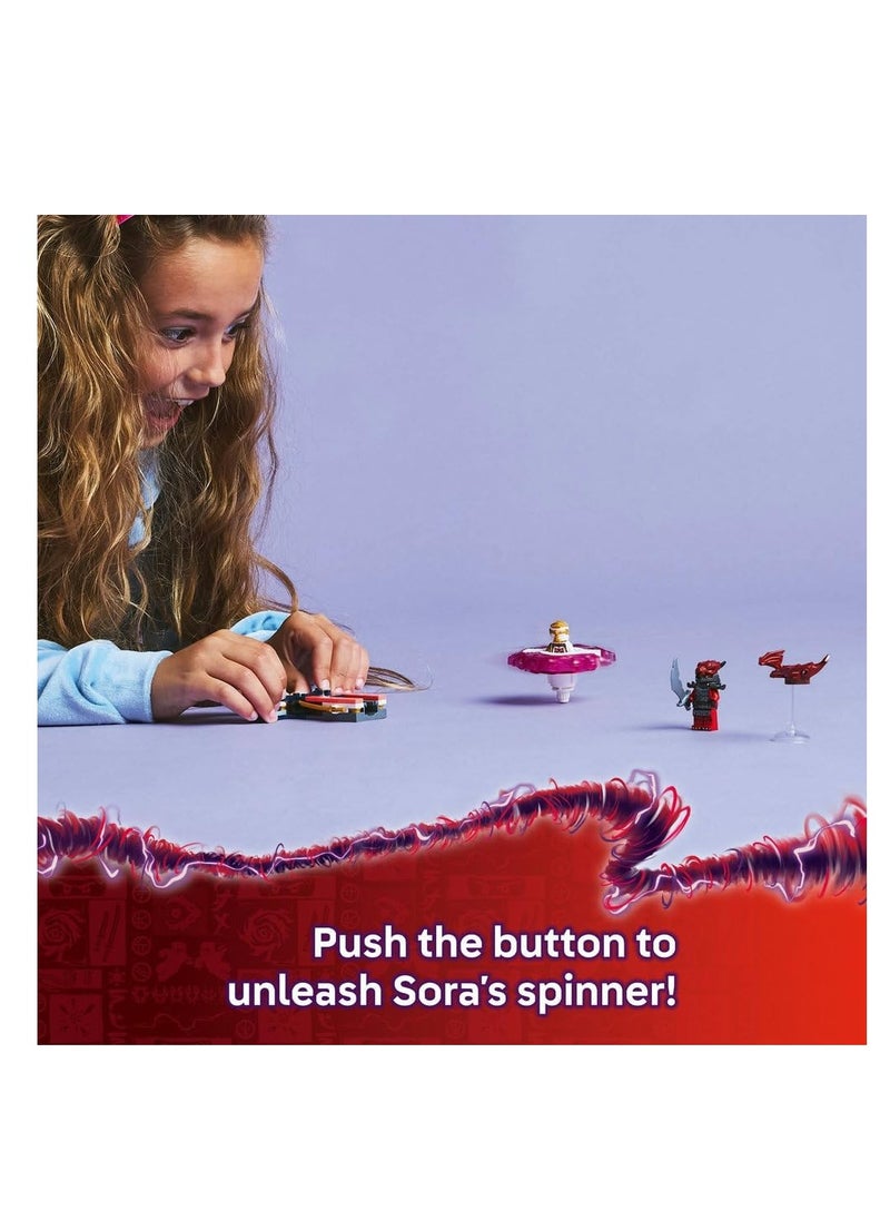 LEGO Ninjago Sora's Dragon Spinjitzu Spinner - Building Set 71824