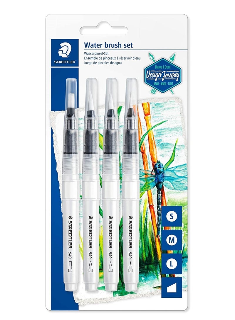 STAEDTLER 4-Piece Design Journey Water Brush - Image 1
