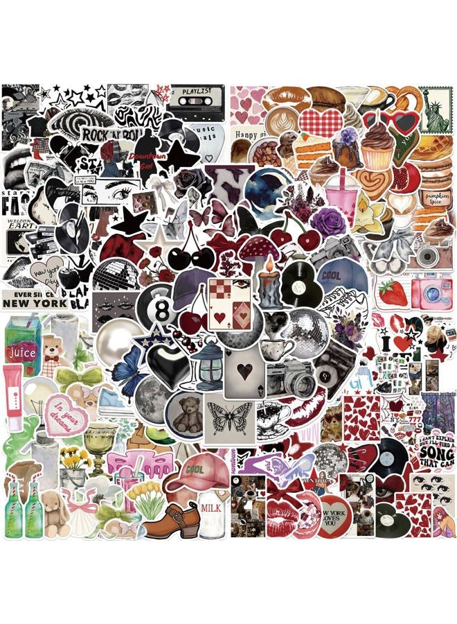 CPORER 300Pcs Stickers for Girls Y2k Sticker Cute Clean Girl Decal Aesthetic Sticker Packs Vinyl for Laptop, Water Bottle, Skateboard, Scrapbooking, Party Favors for Girl Kids Teens Adult - Image 1
