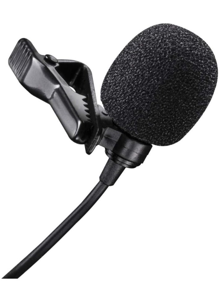 Original Lavalier Microphone with Omnidirectional Mic & Metal Clip – 3.5mm AUX, Portable Clip-On Microphone for Interviews, Recording, Streaming - Image 2