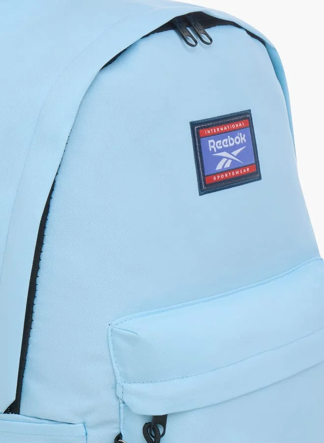 Reebok  Logo Detail Backpack With Adjustable Shoulder Straps And Pencil Pouch  | Best Price UAE
