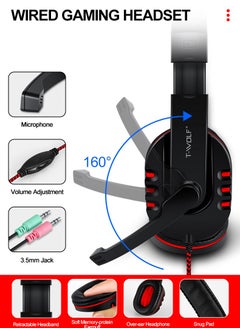 T-WOLF Keyboard, Mouse, Headphones, Audio set, Game Five-piece Set  - Image 5