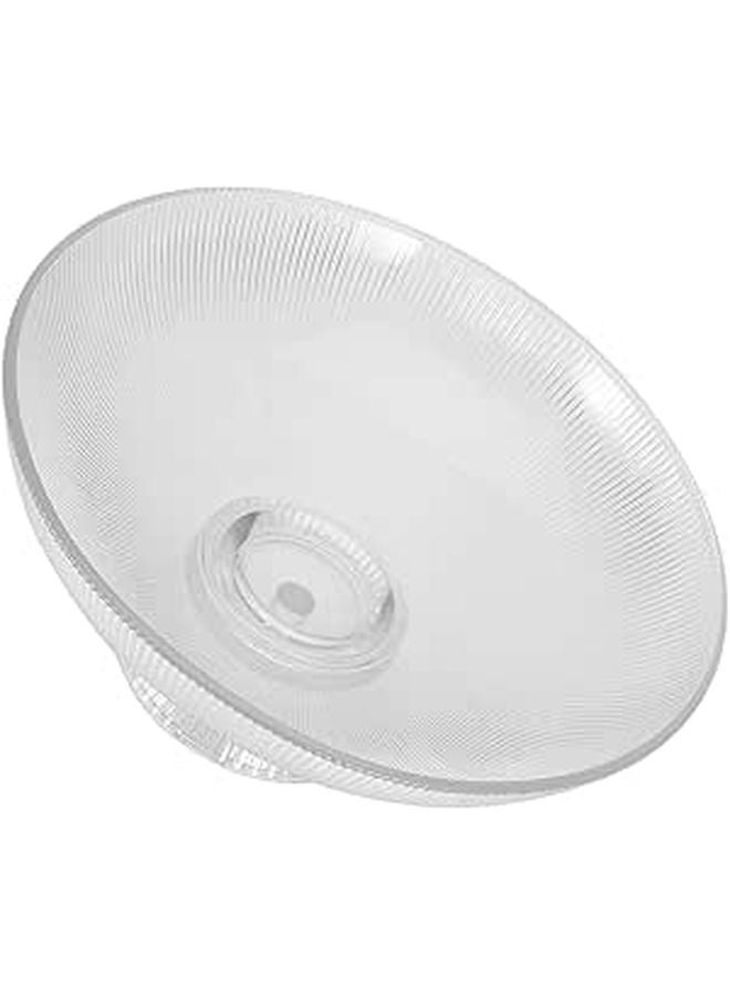 Crystal Glass Footed Fruit Bowl Pedestal Serving Plate Kitchen Dining Table Centerpiece - Image 1