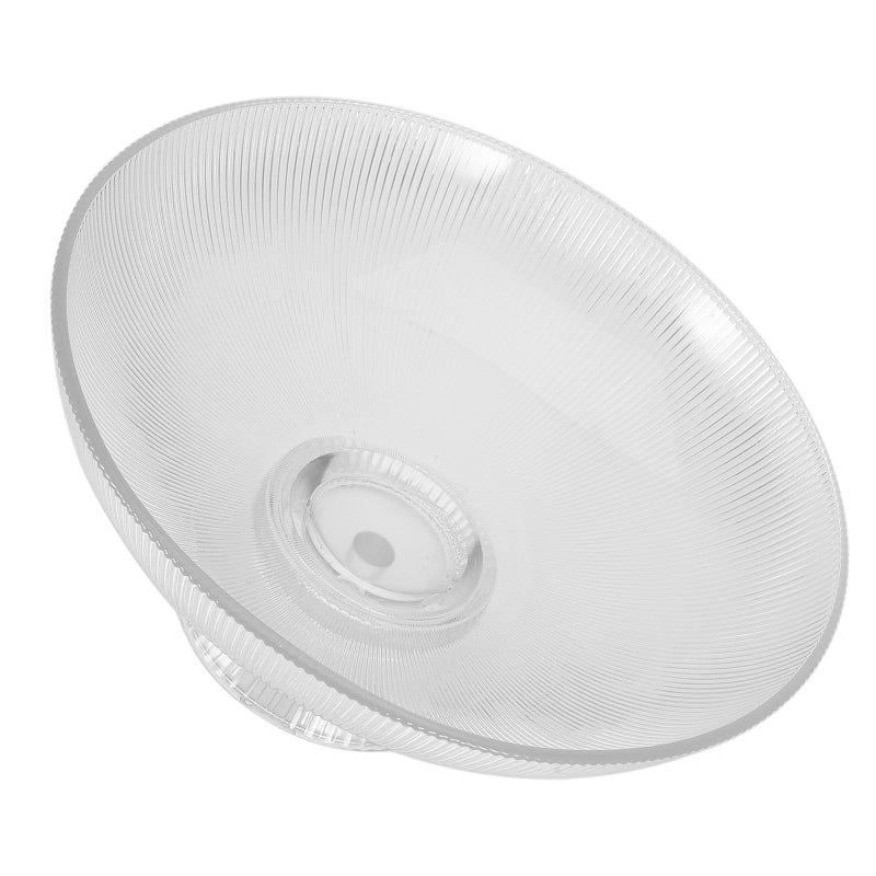 Crystal Glass Footed Fruit Bowl Pedestal Serving Plate Kitchen Dining Table Centerpiece - Image 2
