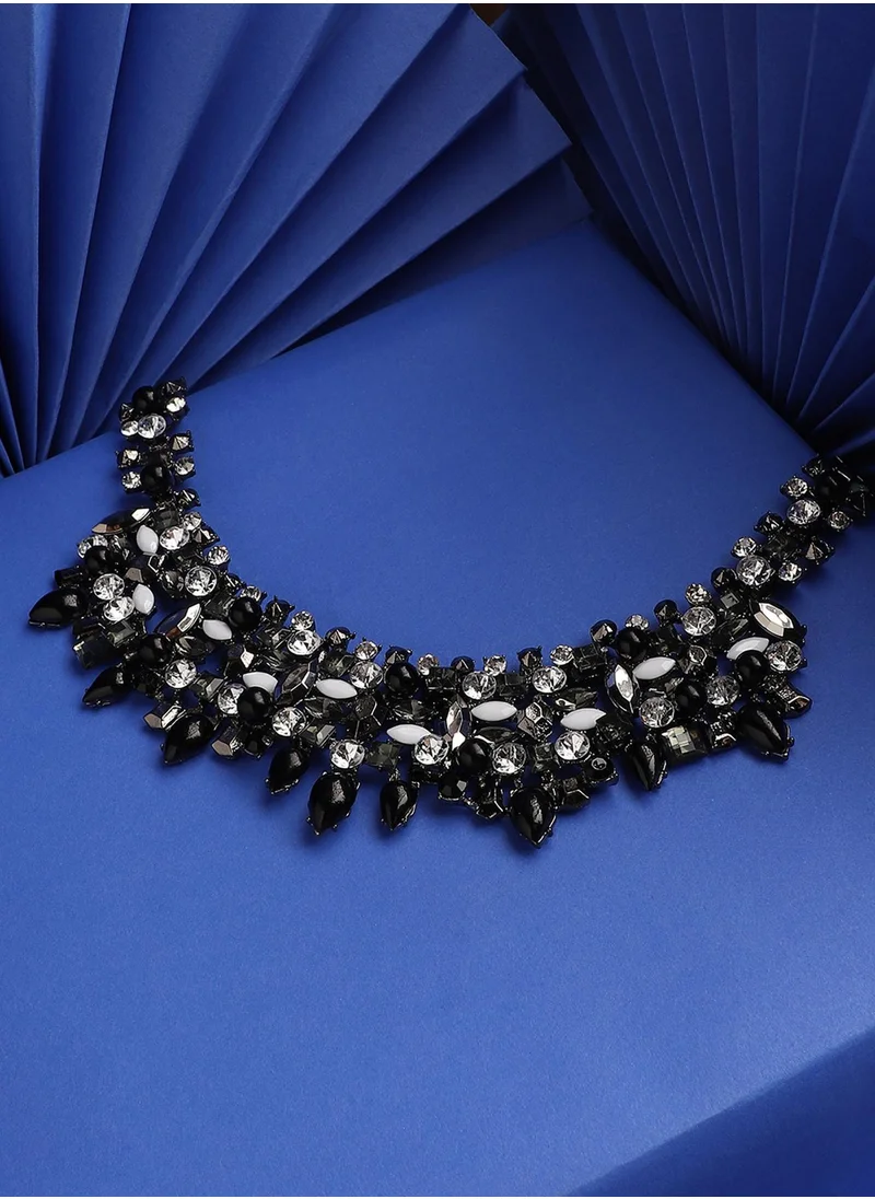 SOHI Artificial Stones Necklace