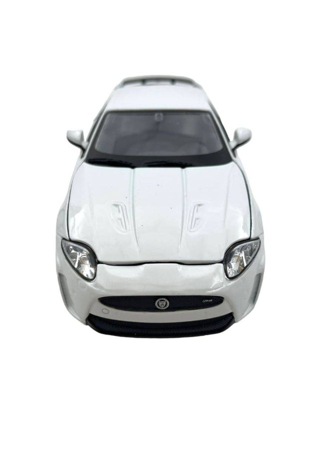 Bburago Jaguar XKR-S Die-cast Car (1:24,White) - Image 2