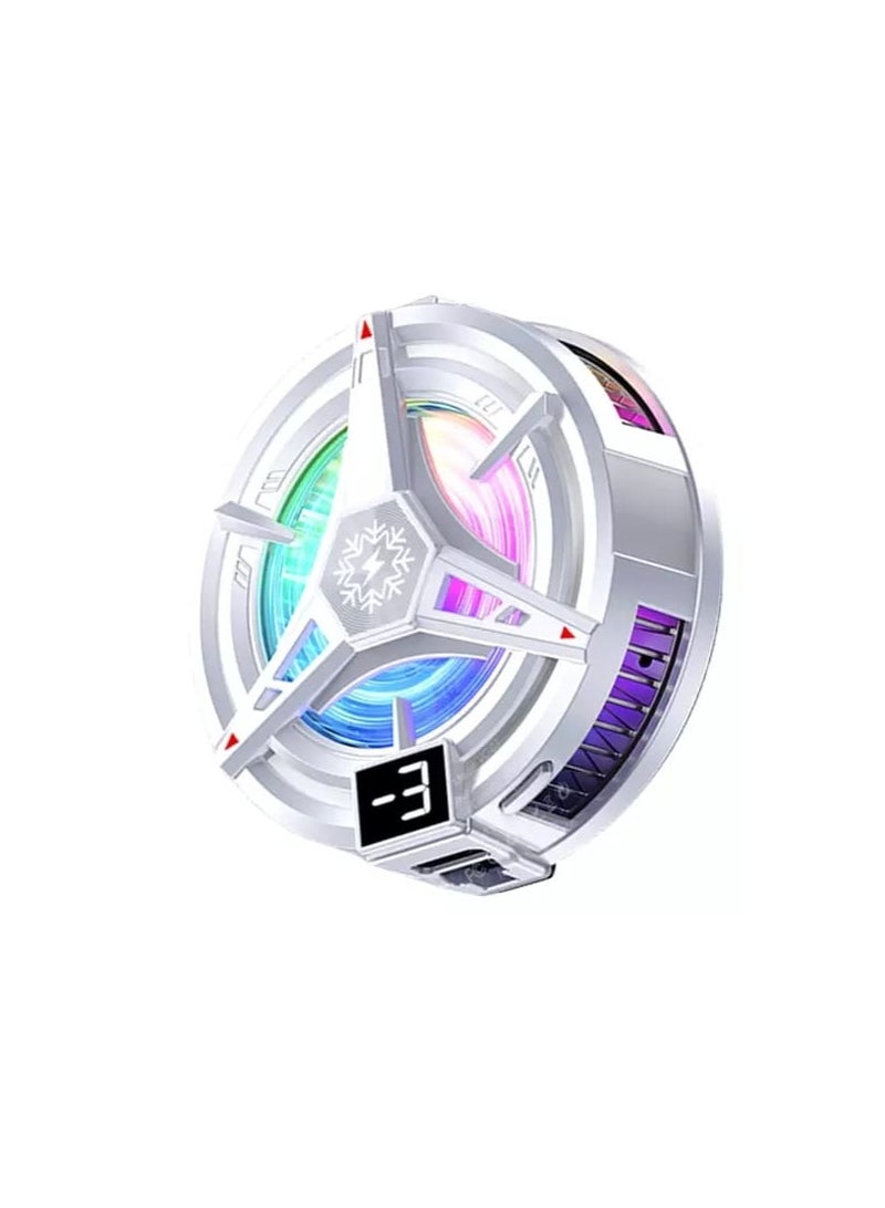 Bavin Magnetic Gaming Cooler Fast Cooling, Heat Dissipation, Adjustable Fan, Compatible with iPhone and Android Devices - Image 2