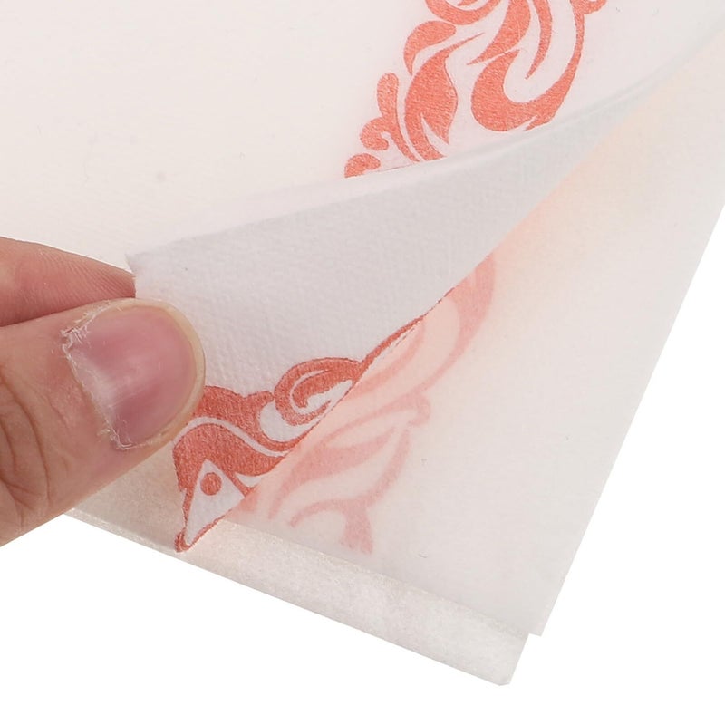 Garneck Disposable Rose Gold Luncheon Napkins 50 Sheets Folded Hand Towels for Wedding Dinner Table Decoration Graduation - Image 4