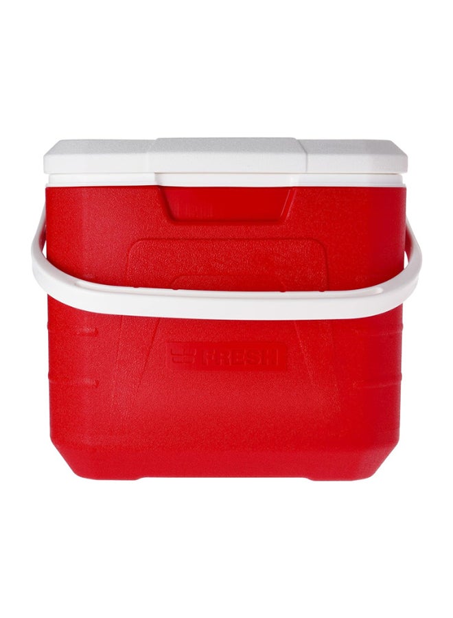 Fresh Beverage Cooler With Handle Red/White - Image 4