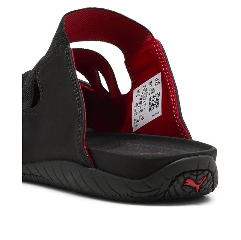 PUMA (WMNS) PUMA Speedcat Mule Satin 'Black Red' - Image 3