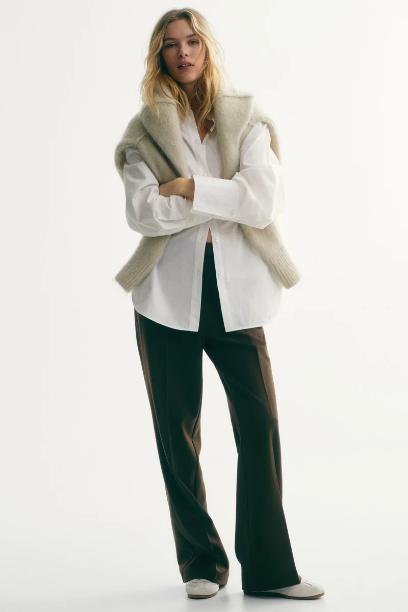 H&M Tailored twill trousers