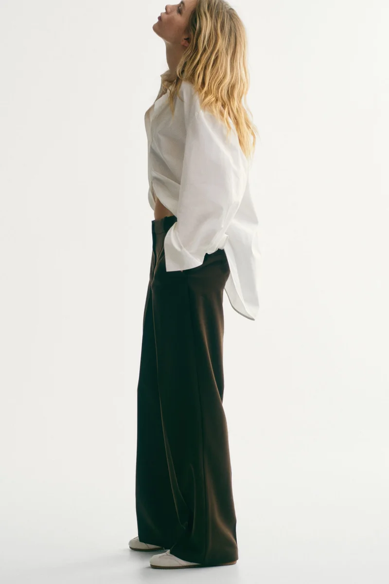 H&M Tailored twill trousers