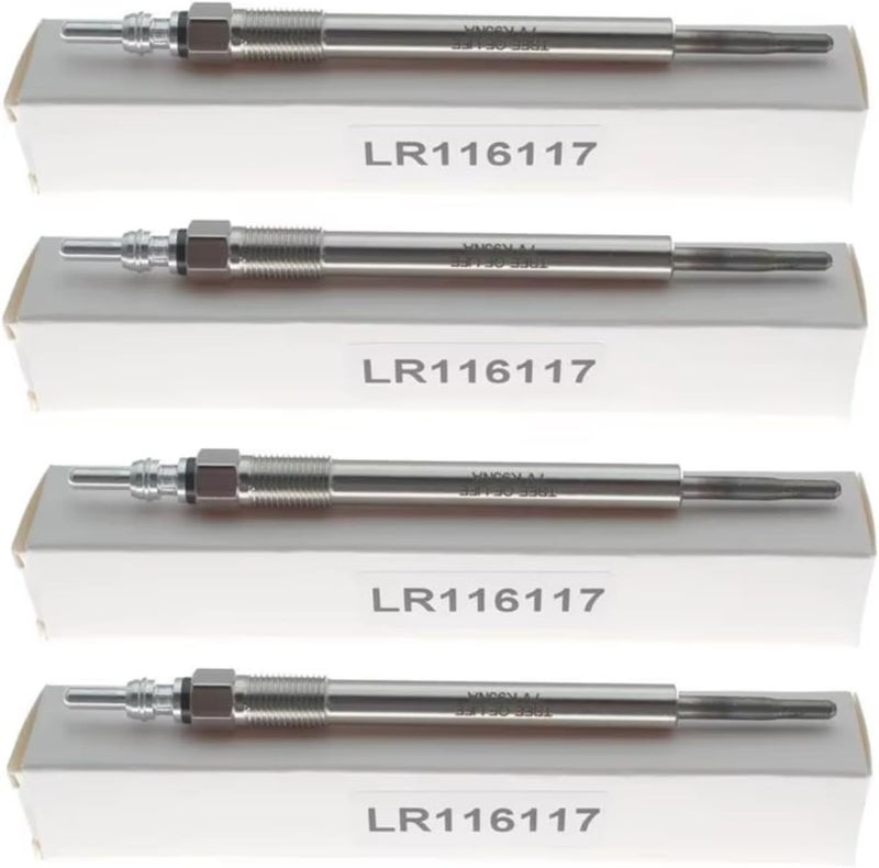 diesel heater glow plug Compatible With Land For Rover For Discovery For Range For Rover Sport 2.0d 2016-2024 Glow Plug Ignition Plugs LR116117 LR073727(4pcs) - Image 1