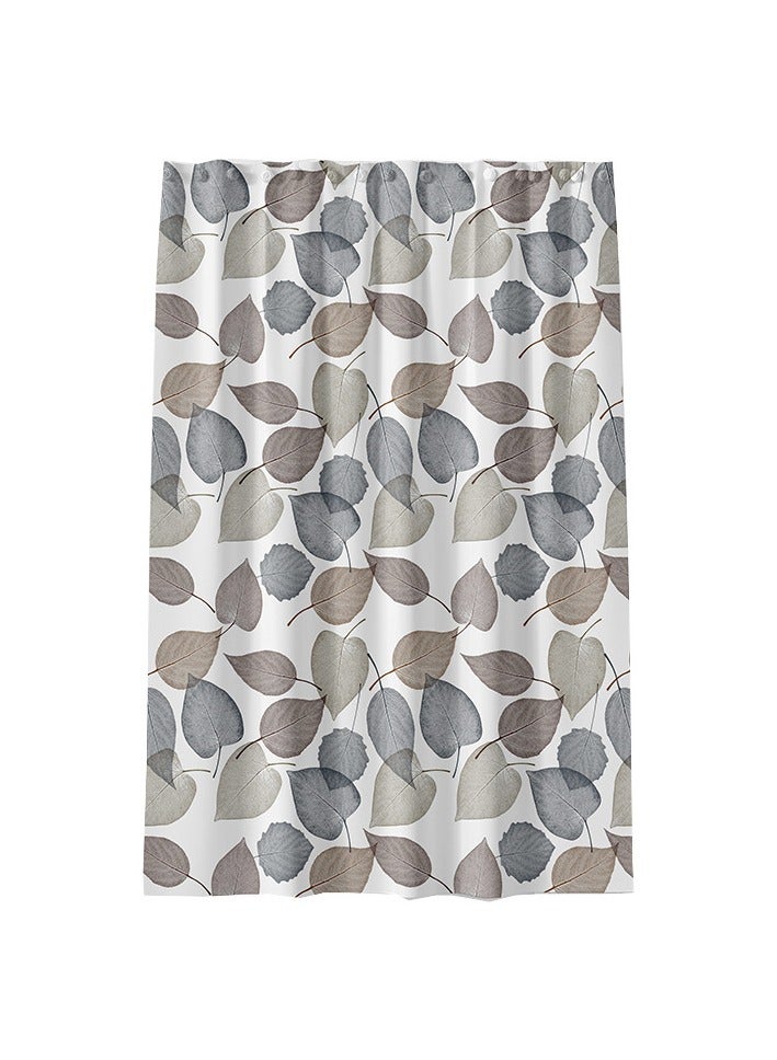 ستائر دش مضادة للماء ومضادة للعفن من مادة PEVA مقاس 180 × 180 سم - Image 3