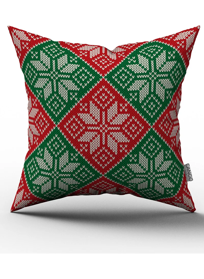 Cango Home Double Sided Printed Christmas Throw Pillow Case CGH227-CT