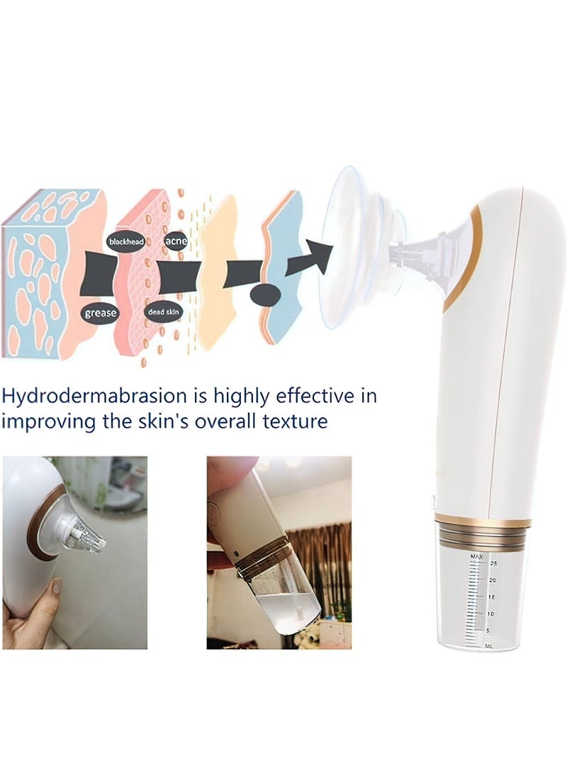 كينسي بيوتي جهاز تنظيف المسام 4 في 1 لإزالة الرؤوس السوداء بالشفط ذهبي - Image 3