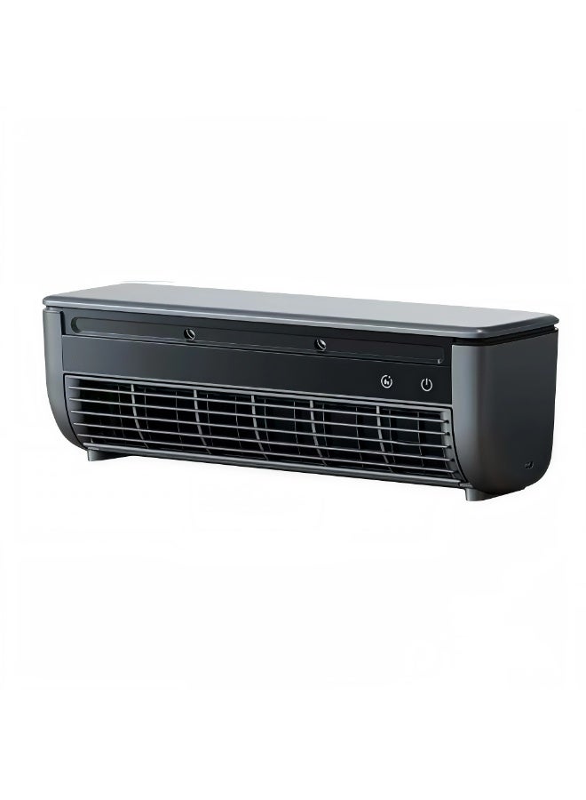 Portable Wall-Mounted Cooling Fan - Air Mist Personal Fan with Type-C Charging – 3-Speed Instant Cooling, Ultra-Quiet 10dB Motor, No-Drill Installation, 3D Airflow for Home, Office & Bedroom  - Image 1
