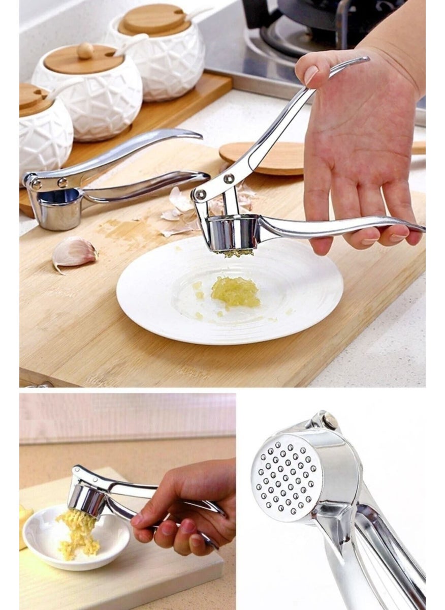 BYZ Stainless Steel Garlic Crusher  - Image 1