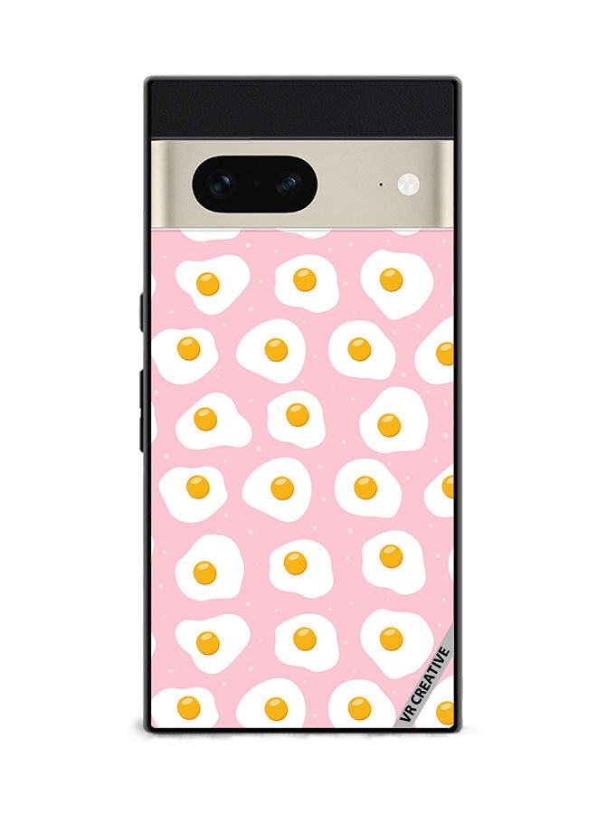 VR CREATIVE Protective Case Cover For Google Pixel 7 Pattern Eggs Design Multicolour - Image 1