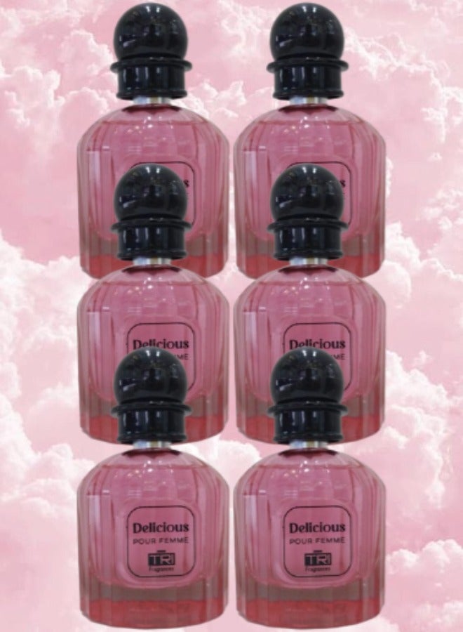 تي أر آي 6 قطع عطر ديليشوس 100 مل - Image 1
