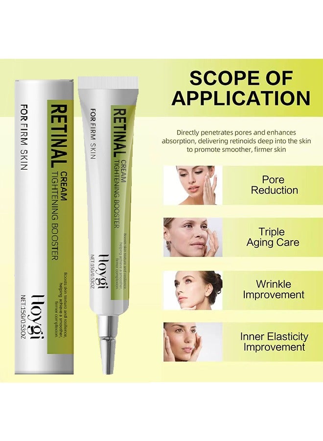هويجي كريم الشبكية لشد الشبكية ، مصل شد الريتينول بالرصاص ، كريم الشبكية لشد الوجه الخفيف ، كريم مرطب لبشرة الوجه ، شد الجلد ، مناسب لجميع أنواع البشرة 15 جرام - Image 3