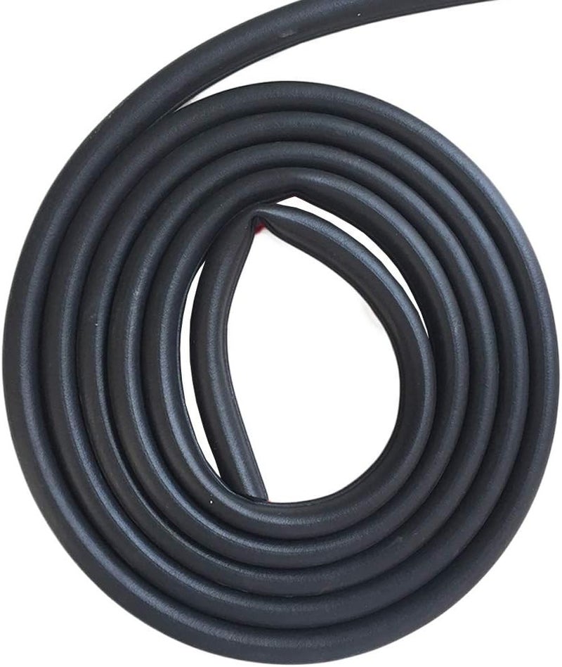 ESUPPORT 315" Small D 8Meter Door Rubber Seal Weather Strip Hollow Car Motor Auto - Image 4