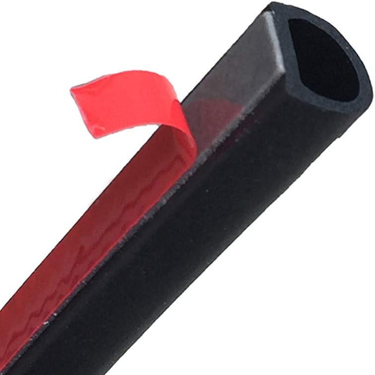 ESUPPORT 315" Small D 8Meter Door Rubber Seal Weather Strip Hollow Car Motor Auto - Image 1