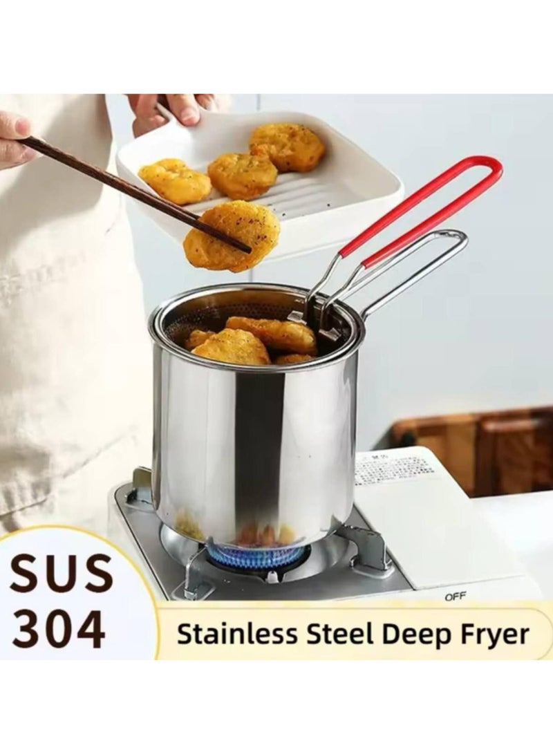 مقلاة عميقة من الفولاذ المقاوم للصدأ - Image 2