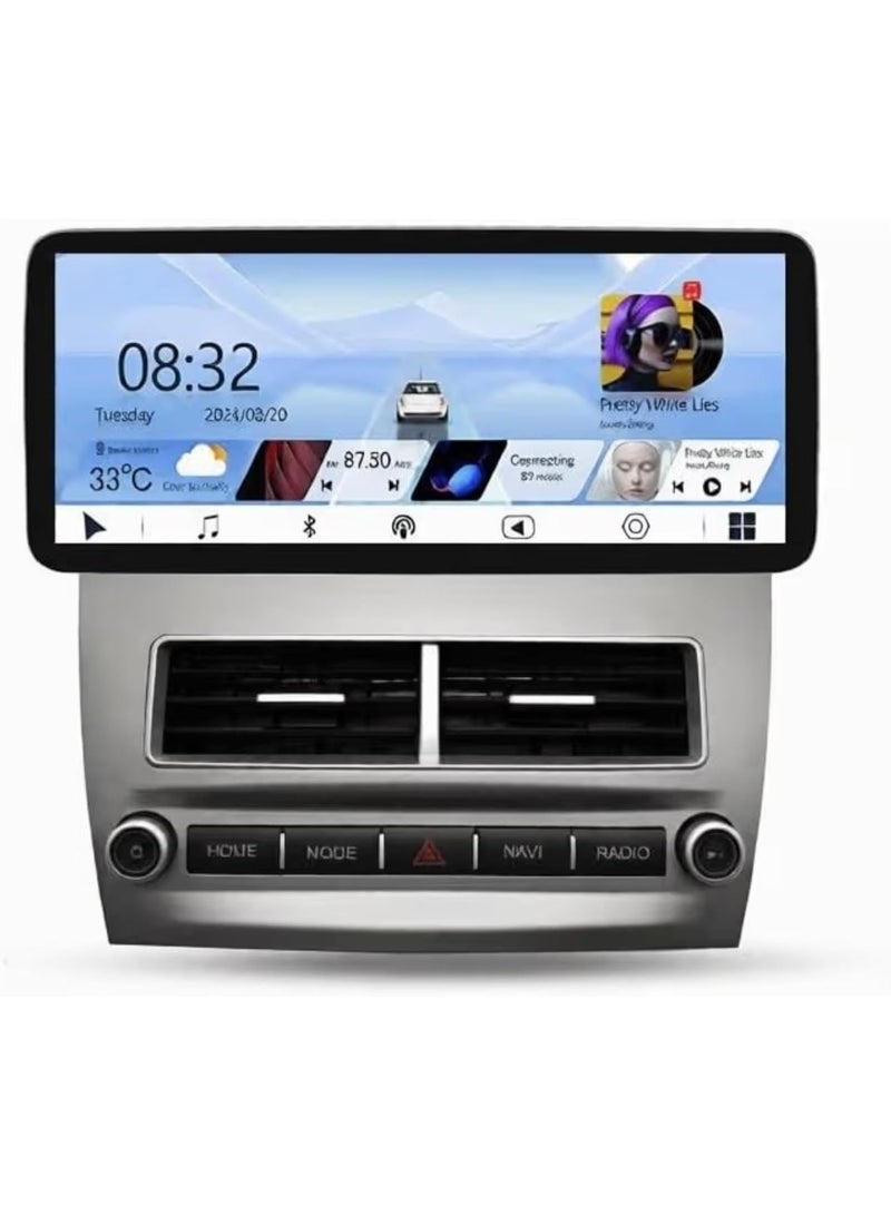 شيزا ستار نظام صوتي للسيارة يعمل بنظام أندرويد لسيارات تويوتا كامري (2006-2011) - يدعم CarPlay وM-Link وWi-Fi وBluetooth والراديو ونظام تحديد المواقع (GPS) - شاشة IPS مقاس 12.3 بوصة مع كاميرا AHD مرفقة - Image 1