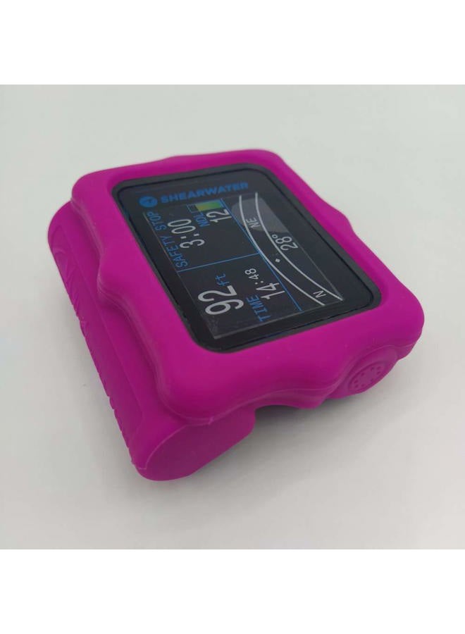 SHAMROCK HEALTH Silicone Protective Cover for Shearwater Perdix/Perdix 2 / Perdix AI Diving Computer (Pink) - Image 5
