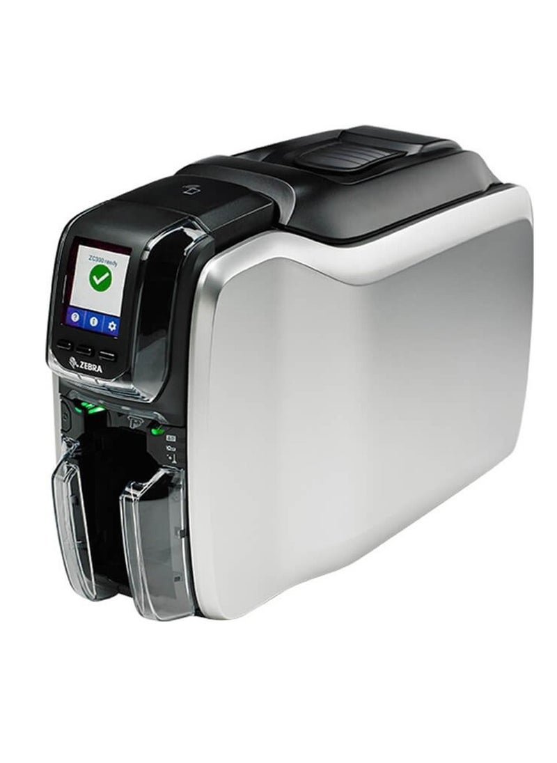 ZEBRA طابعة بطاقات الهوية مزدوجة الجوانب من زيبرا ZC300  - Image 1