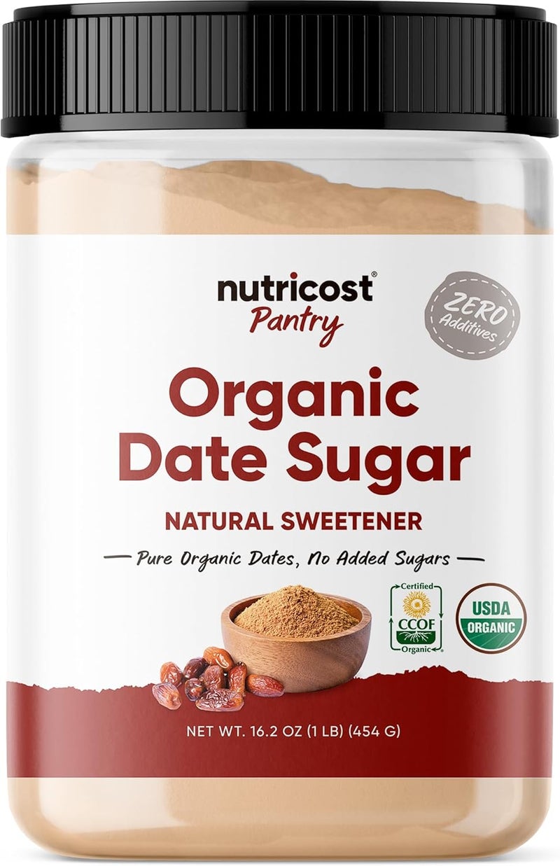 Nutricost Organic Date Sugar - Natural Sweetener - Image 1