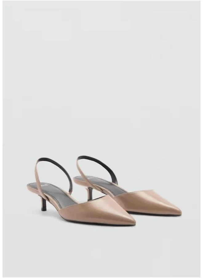 MANGO Casual Kitten-Heel Pointed Shoes