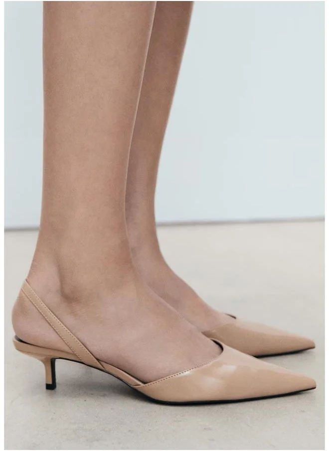 MANGO Casual Kitten-Heel Pointed Shoes