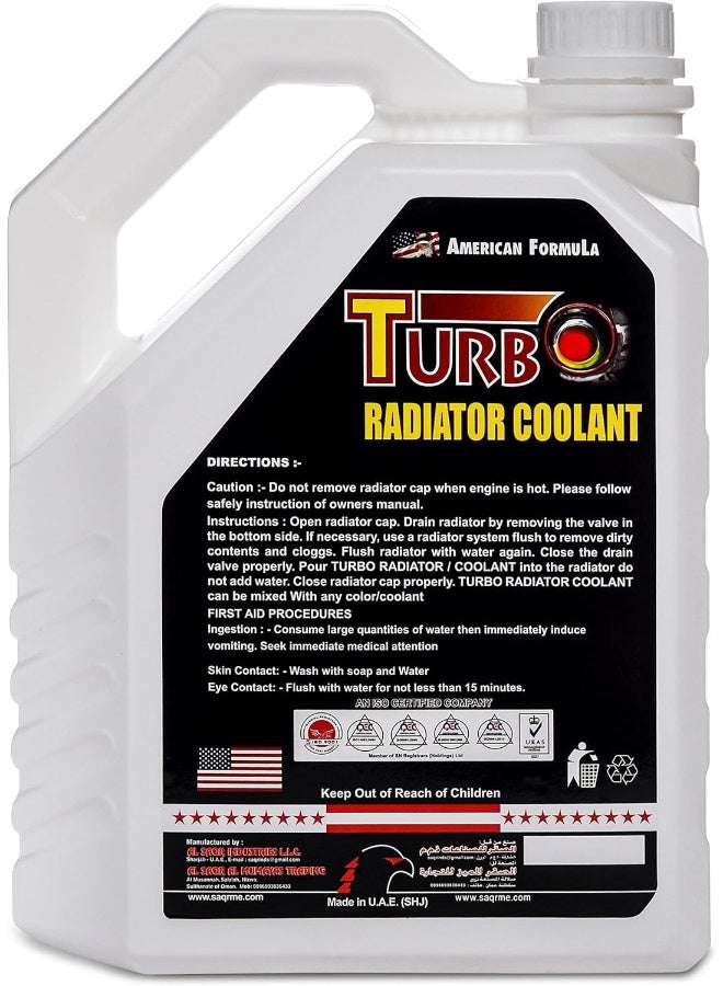 Turbo Radiator Best Coolant Red 1Gln | Best Price UAE | Dubai, Abu Dhabi