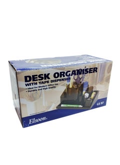 Multi Function Desk Organizer With Tape Dispenser Acrylic Material