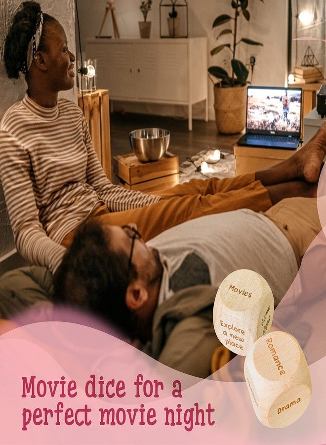 STOFINITY Date Night Dice Game for Adults - Food Decider Dice Games for Date Night Gifts Ideas, Christmas Couple Gifts for Him and Her, Dinner Decision Dice Funny Valentines Day Gifts for Boyfriend - Image 4