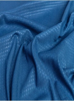 PACHA HOME Plain sheet set in fabric color - navy blue-Size: 240*270+2 pillowcases.  - Image 2