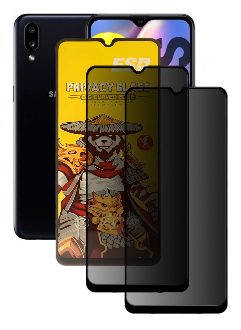 ESD 2 Pieces Tempered Dustproof Glass Screen Protector Compatible For Samsung Galaxy A10s - Image 1