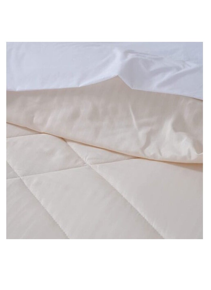Pan Home PAN Home Home Furnishings Basic Stripe Roll Comforter 220X240 Beige  - Image 2