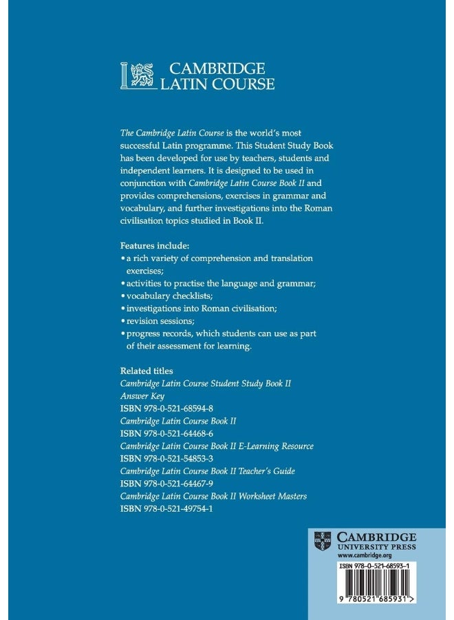 Cambridge Latin Course 2 Student Study Book - Image 2