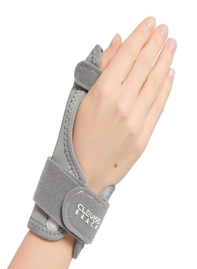 CLEVISS BRACE Thumb Support Brace for Right or Left Hand, Adjustable Thumb Spica Splint for Pain Relief, Arthritis, Tendonitis, Sprains, Carpal Tunnel, Thumb Stabilizer for Women and Men - Image 1
