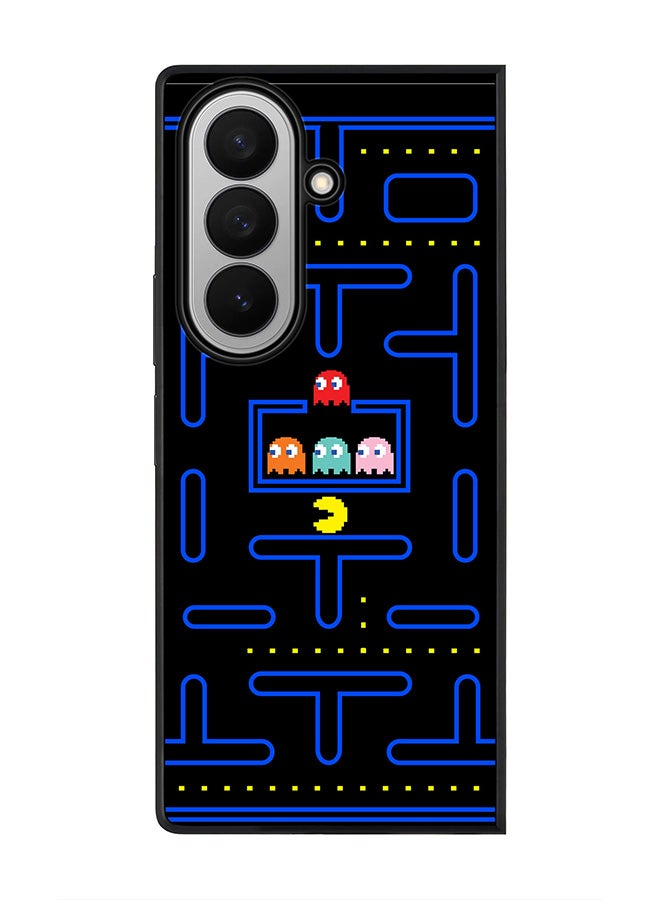 Stylizedd For Samsung Galaxy Z Fold7 Case,Slim fit Camera Protection, Shockproof Thin Phone cover  - Pacman