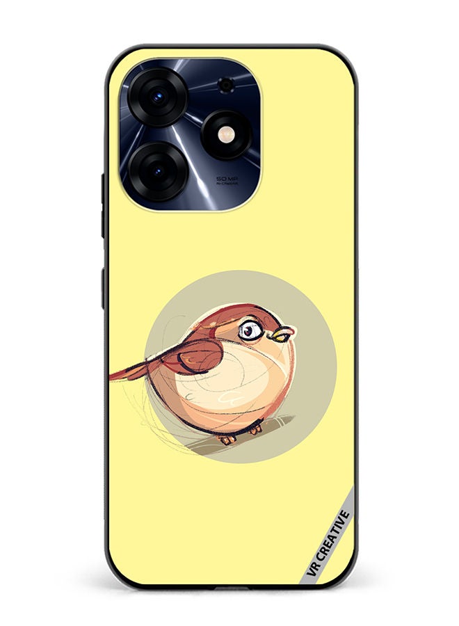 VR CREATIVE Protective Case Cover For Tecno Spark 10 Pro Little Sparrow Design Multicolour - Image 1